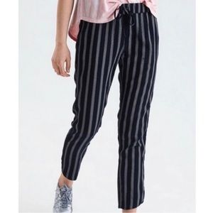 American Eagle Drawstring Striped Pants